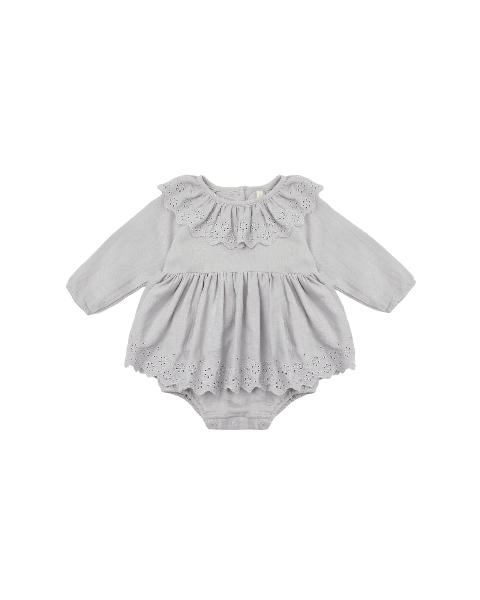 Quincy Mae Thalia Romper | Cloud