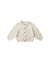 Quincy Mae Bubble Knit Cardigan | Natural Confetti