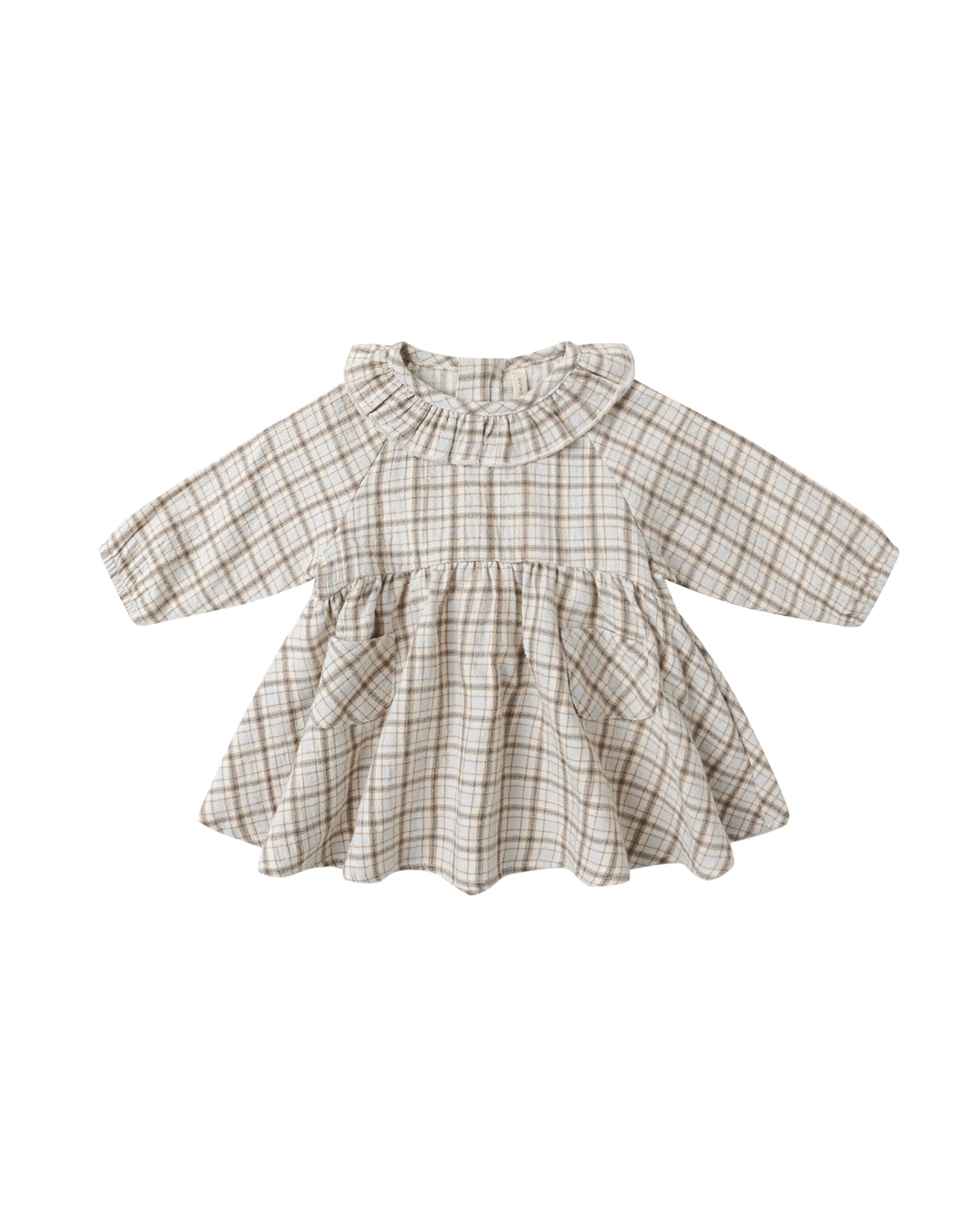 Quincy Mae Simone Dress | Blue Plaid