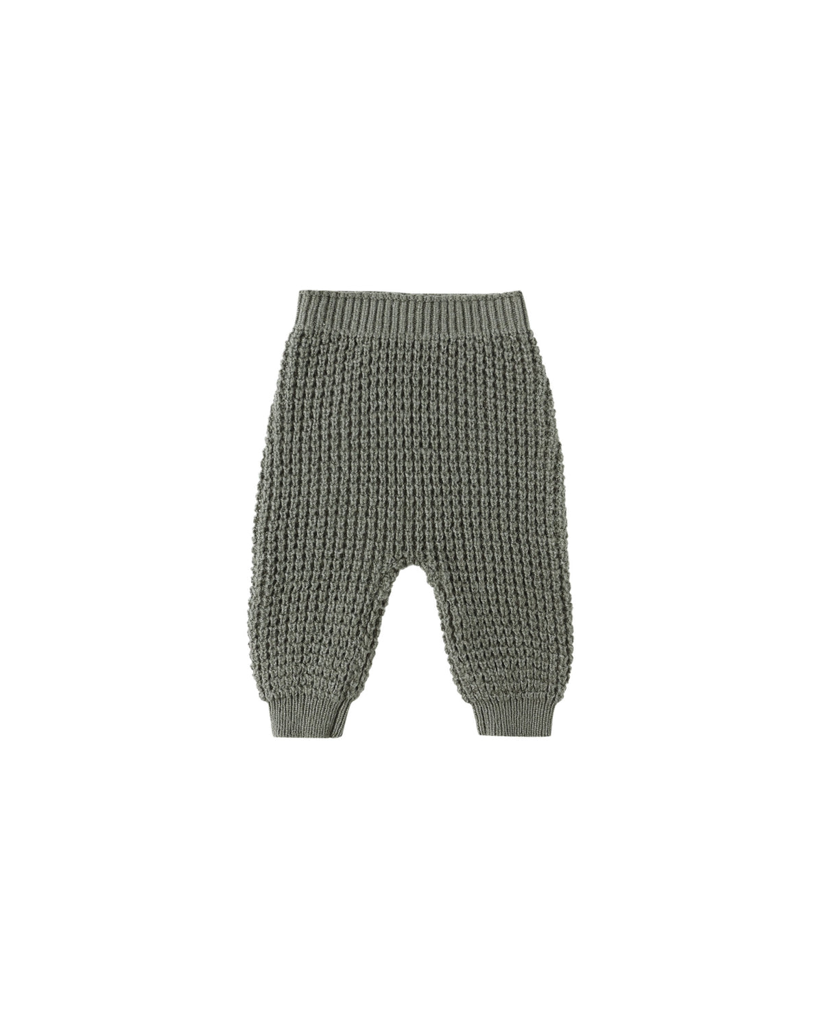 Quincy Mae Chunky Knit Pant | Forest