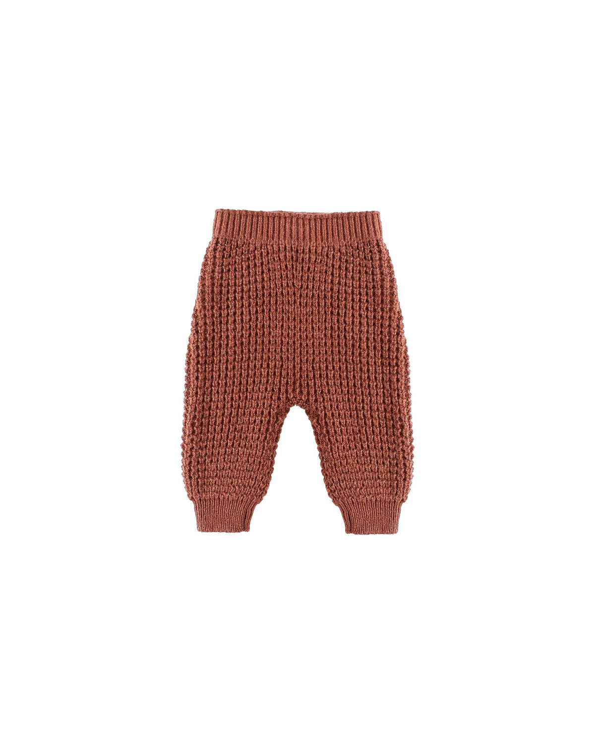 Quincy Mae Chunky Knit Pant | Cranberry