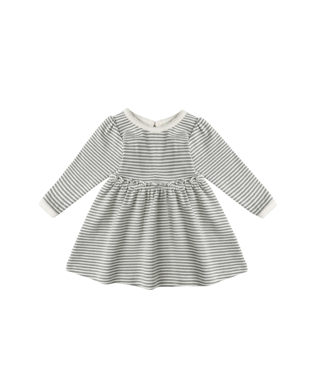 Quincy Mae Alda Dress | Forest Stripe