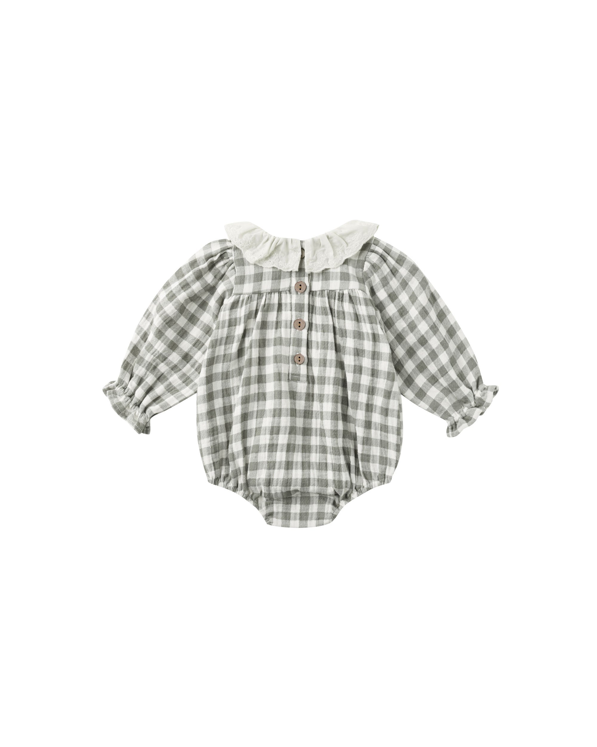 Quincy Mae Callie Romper | Forest Check