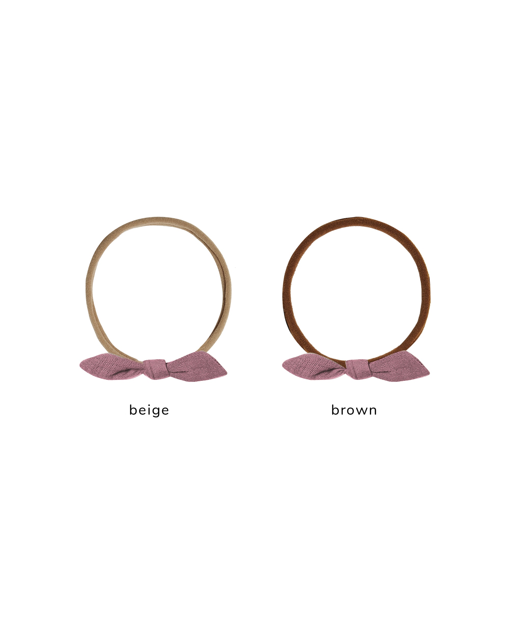 Quincy Mae Little Knot Headband | Mulberry