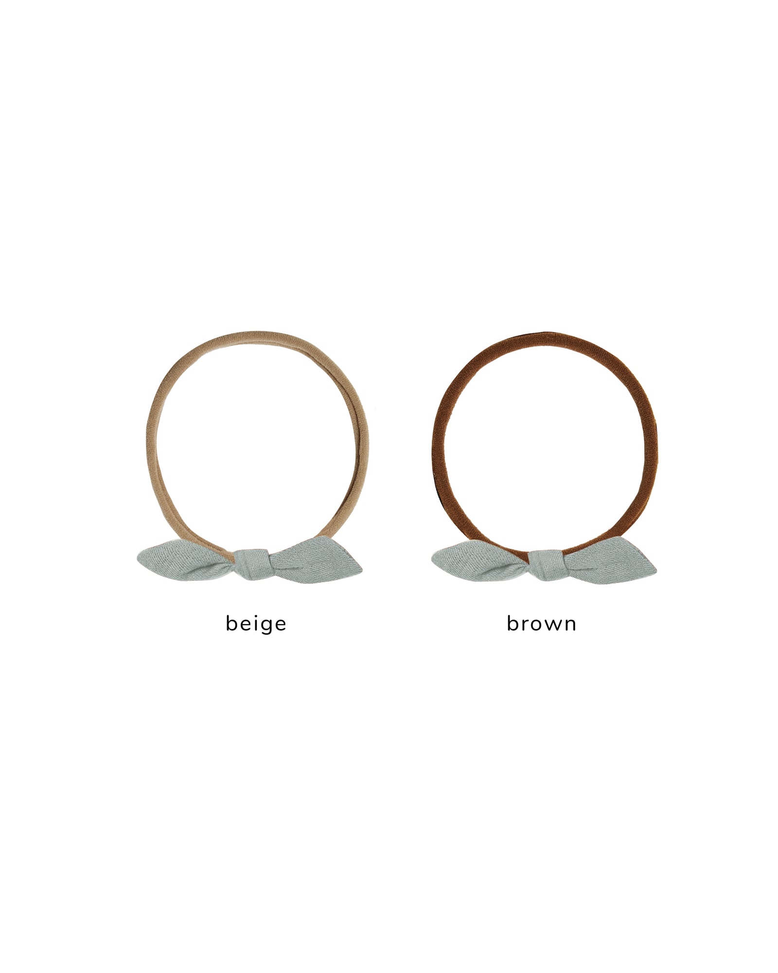 Quincy Mae Little Knot Headband | Steel Blue