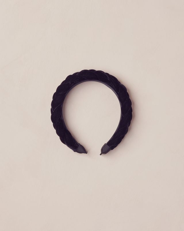 Noralee Braided Headband | Black