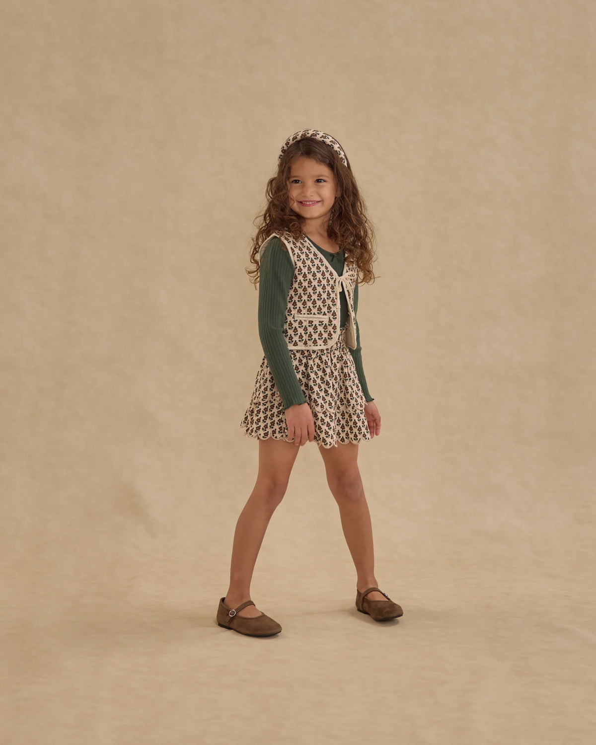 Rylee + Cru Ribbed Long Sleeve | Green