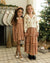 Rylee + Cru Boxy Crop Cardigan | Winter Daisy Embroidery