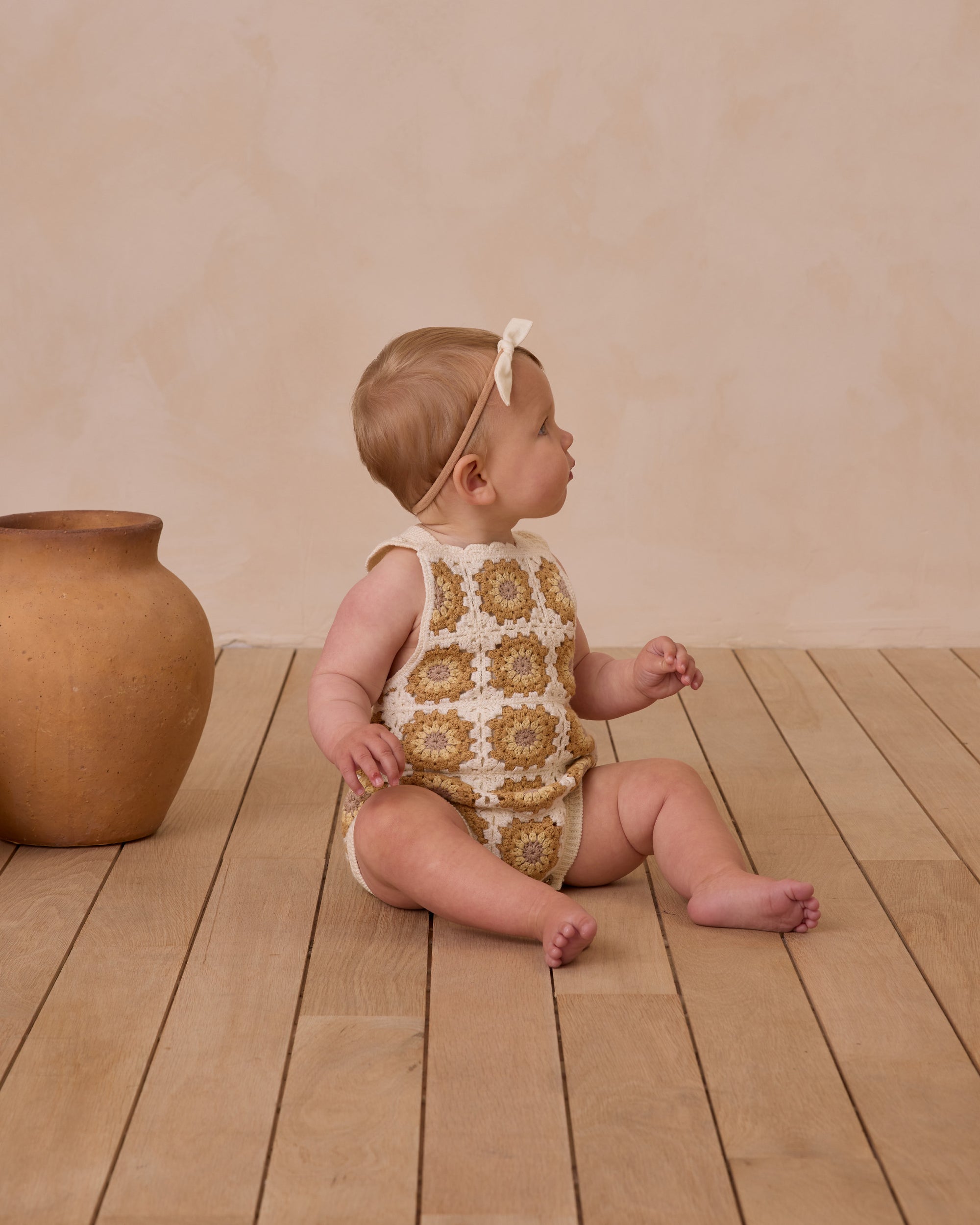 Rylee + Cru Crochet Romper | Marigold Daisy