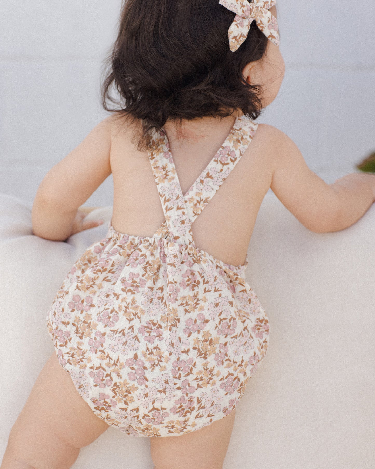 Rylee + Cru  Norah Romper | Wildflower