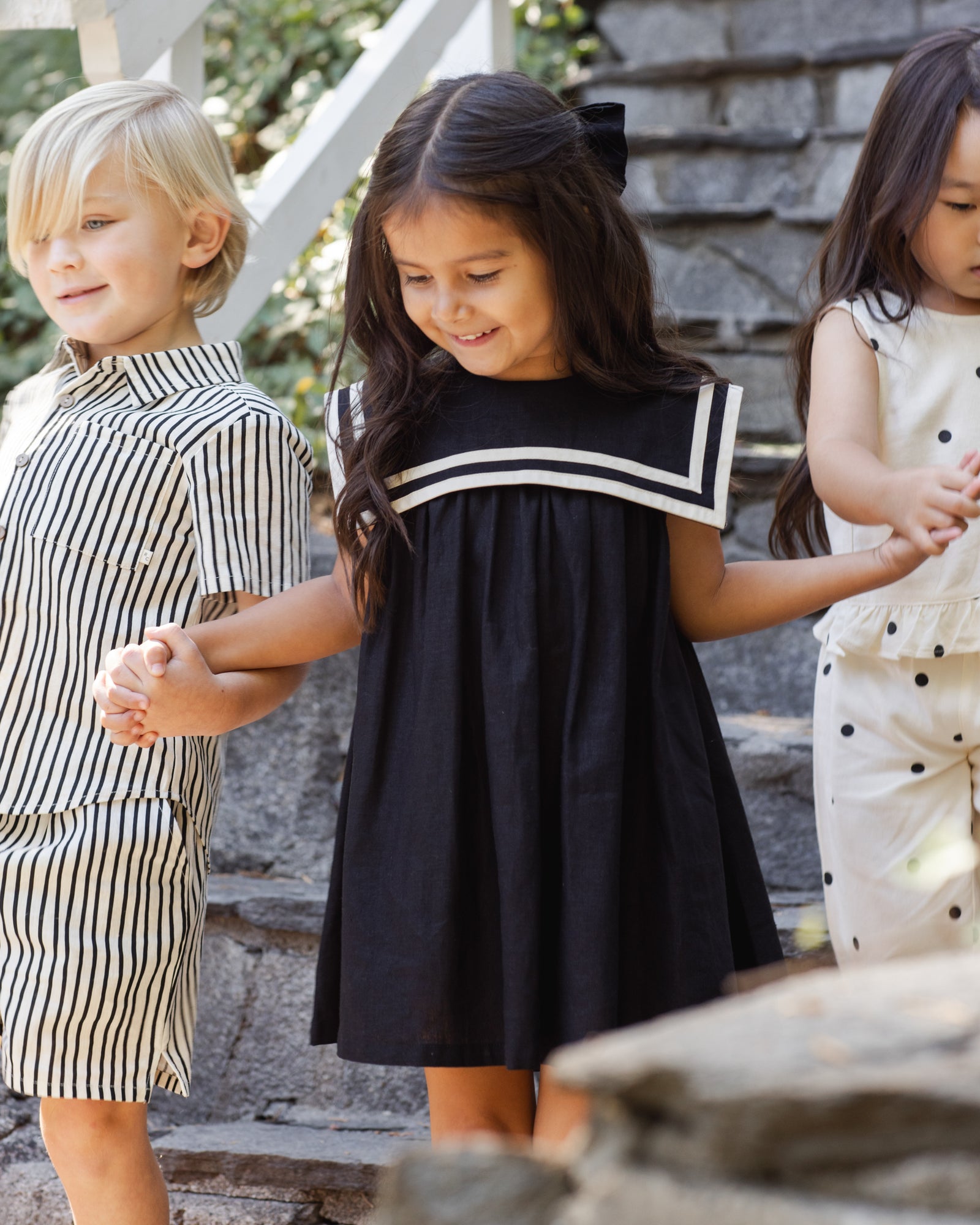 Rylee + Cru Sailor Dress | Black