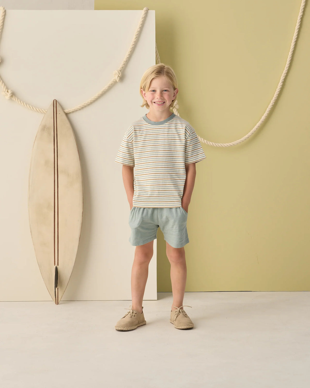 Rylee + Cru Sam Short | Sea Green