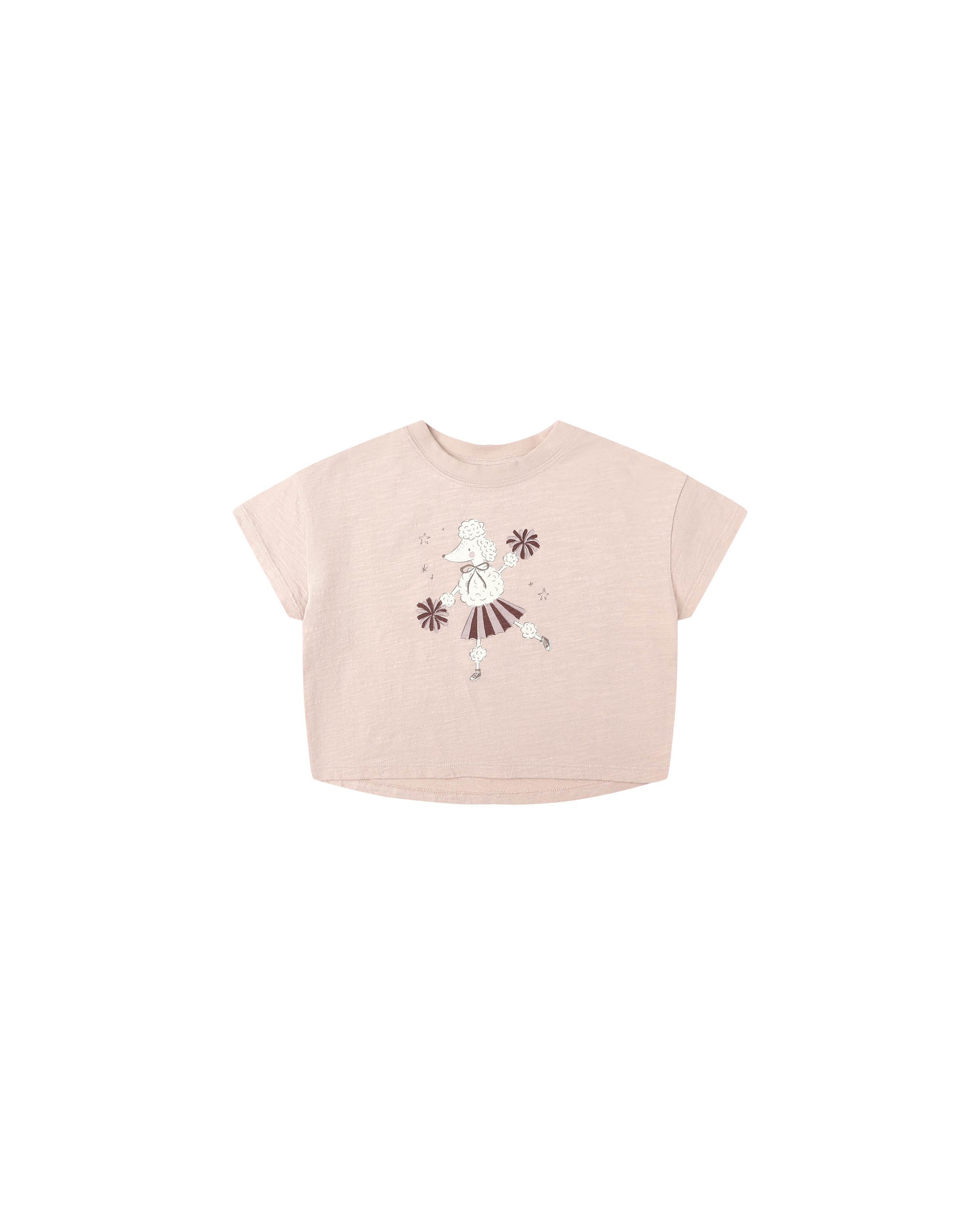 Rylee + Cru Boxy Tee | Poodle