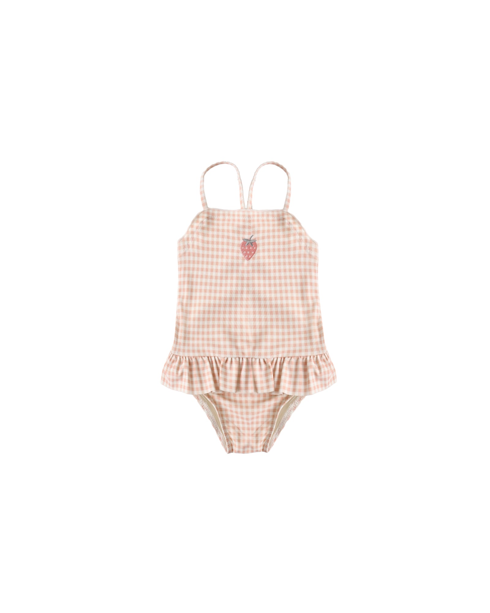 Rylee + Cru Tori Skirted One Piece | Petal Gingham