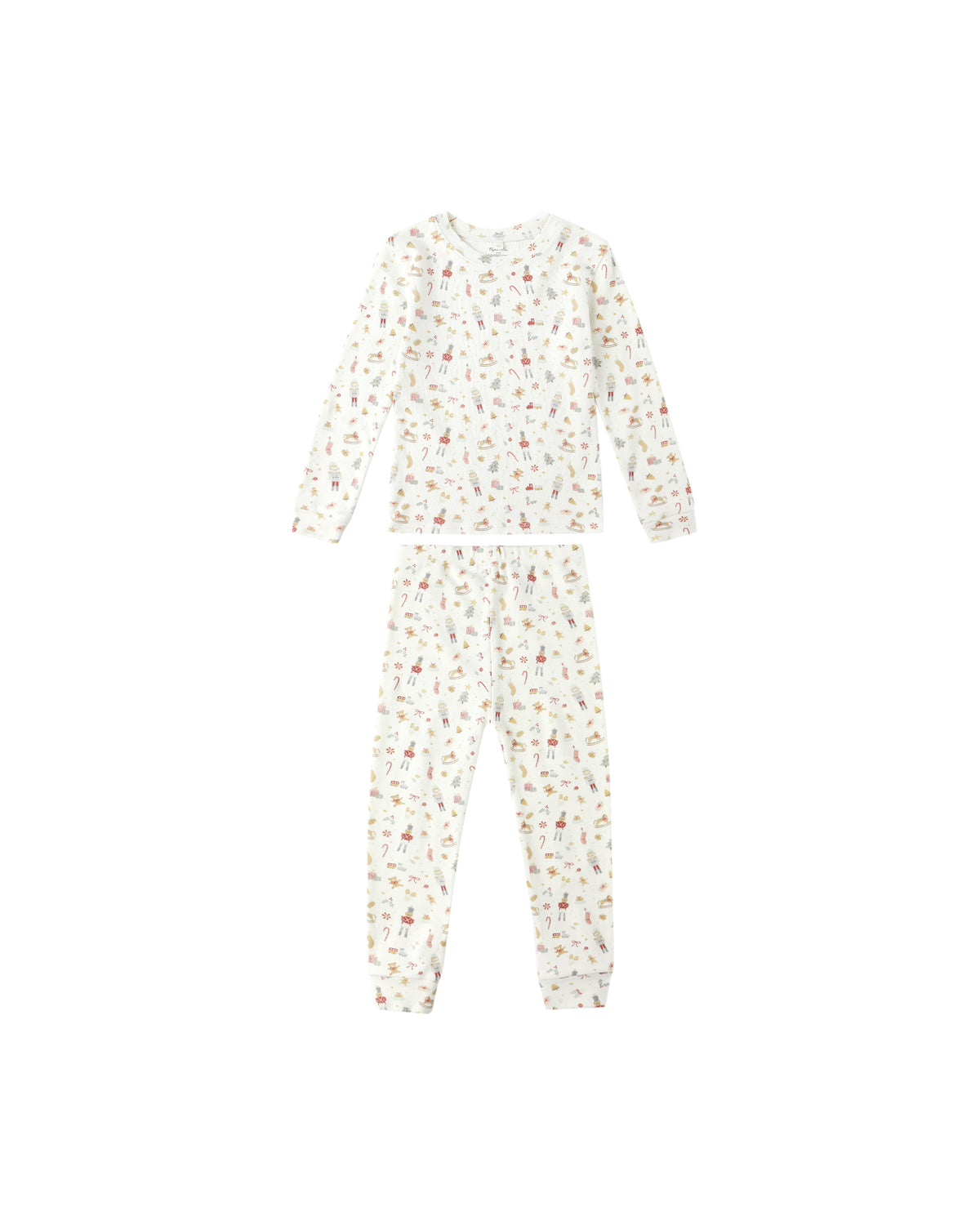 Rylee + Cru Organic Longsleeve Pajama Set | Festive