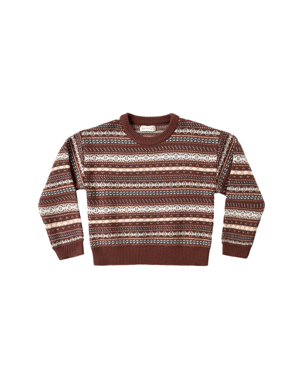 Rylee + Cru Aspen Sweater | Mulberry Multistripe