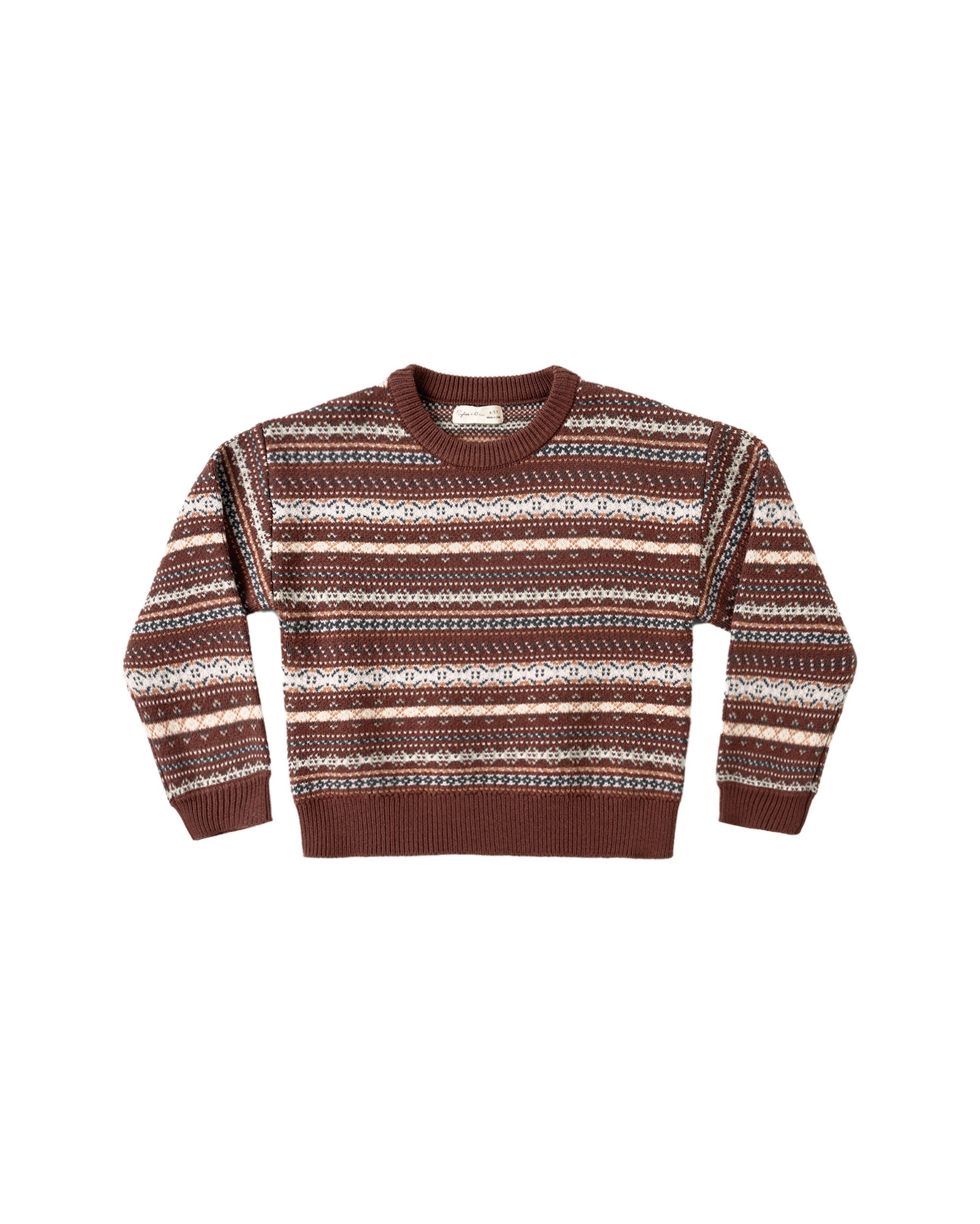 Rylee + Cru Aspen Sweater | Mulberry Multistripe