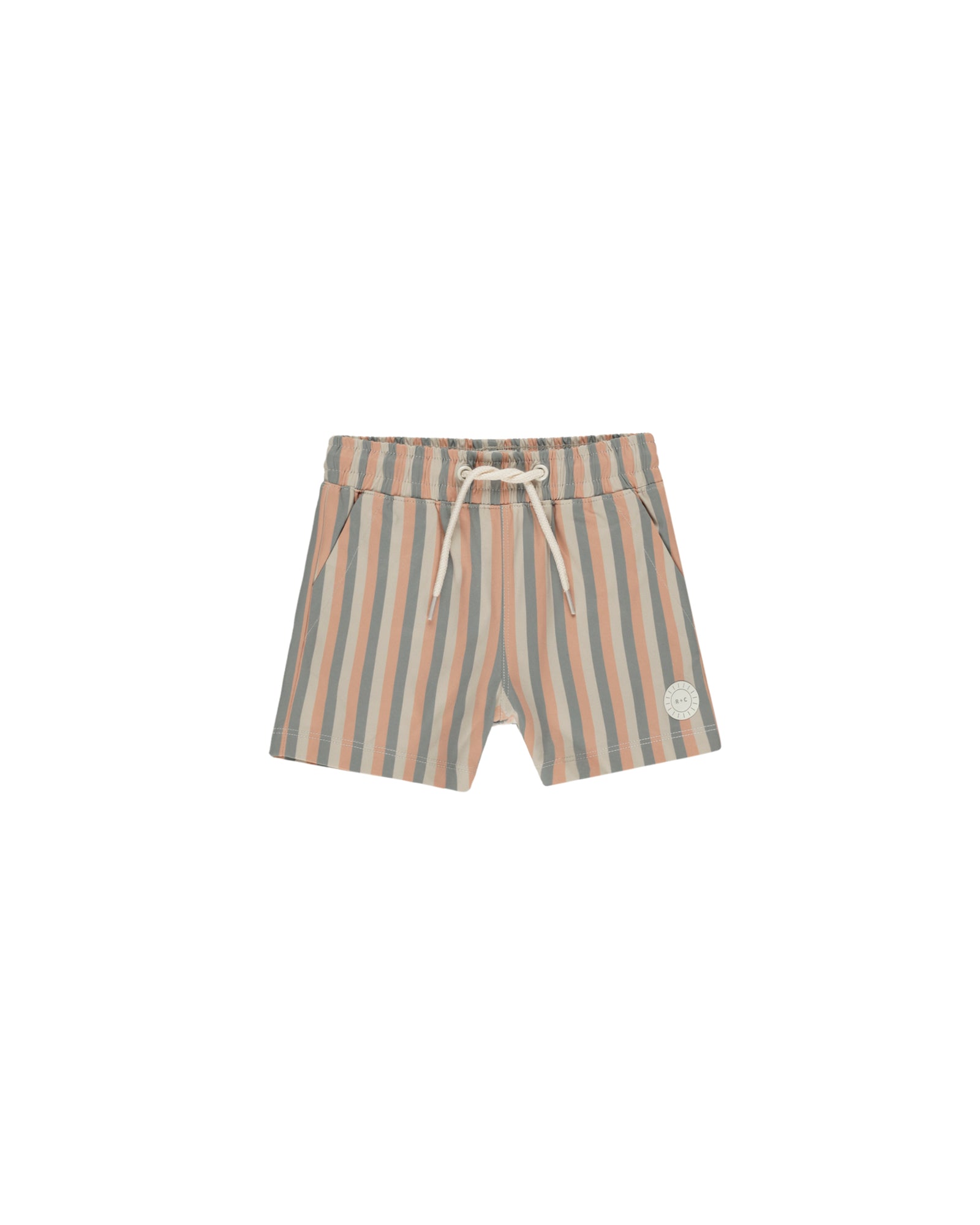 Rylee + Cru Raw Board Short | Multistripe