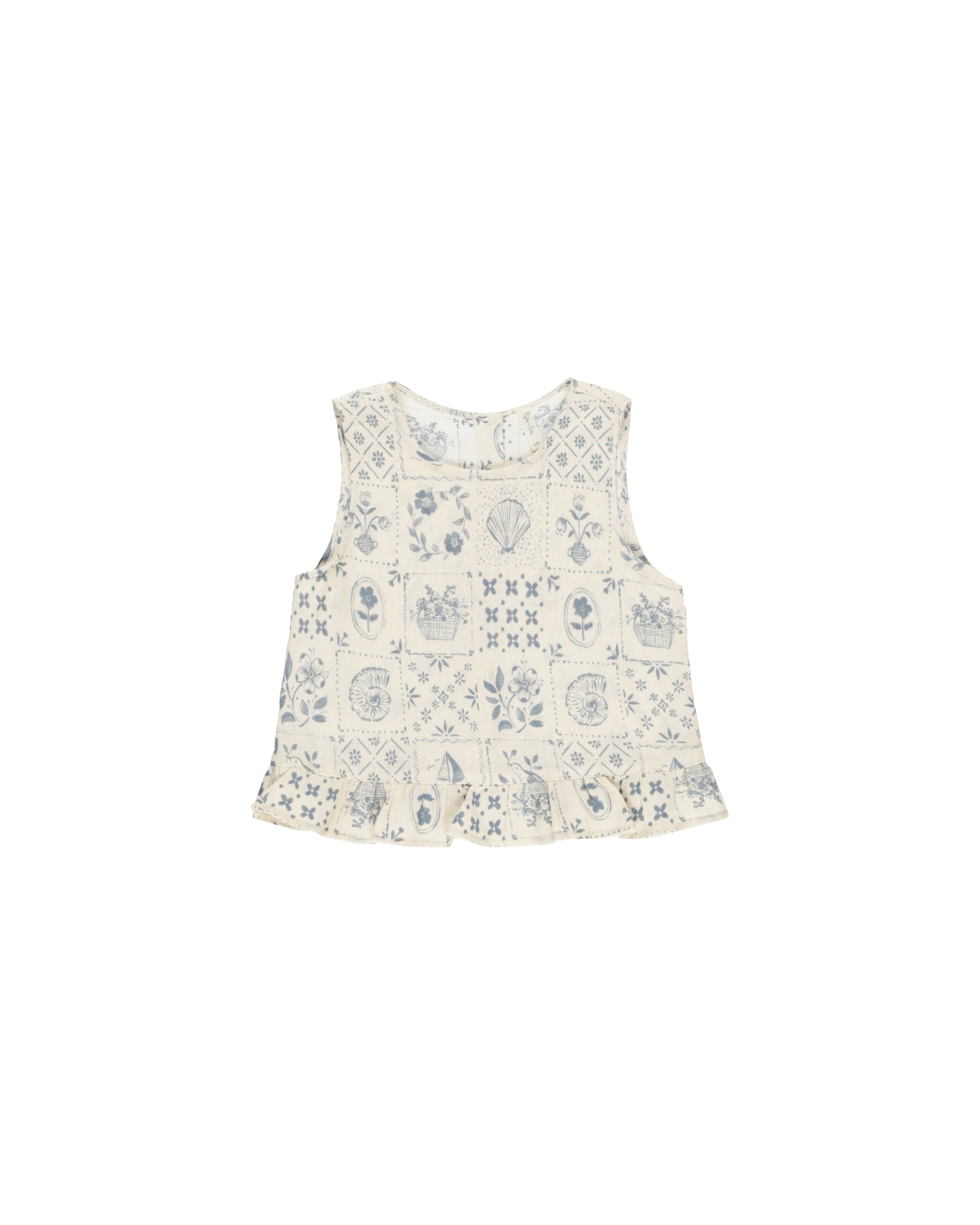 Rylee + Cru Oceanside Top | Tile