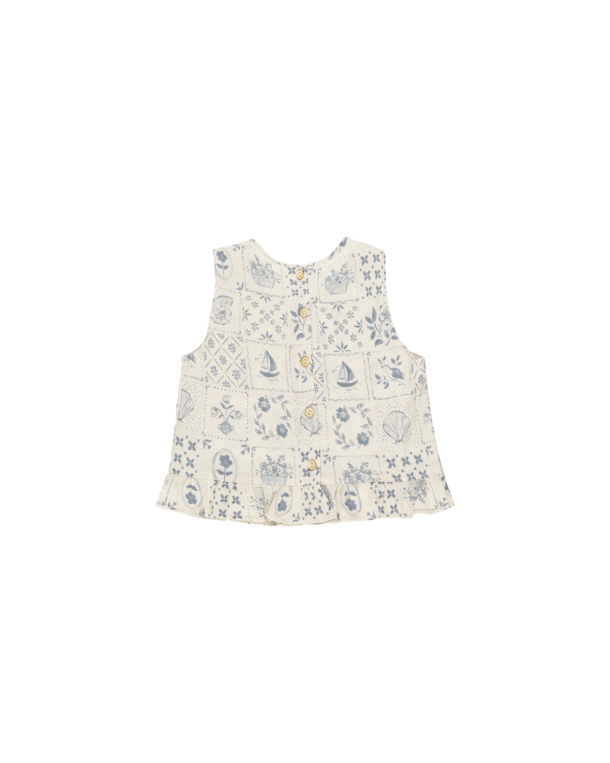 Rylee + Cru Oceanside Top | Tile