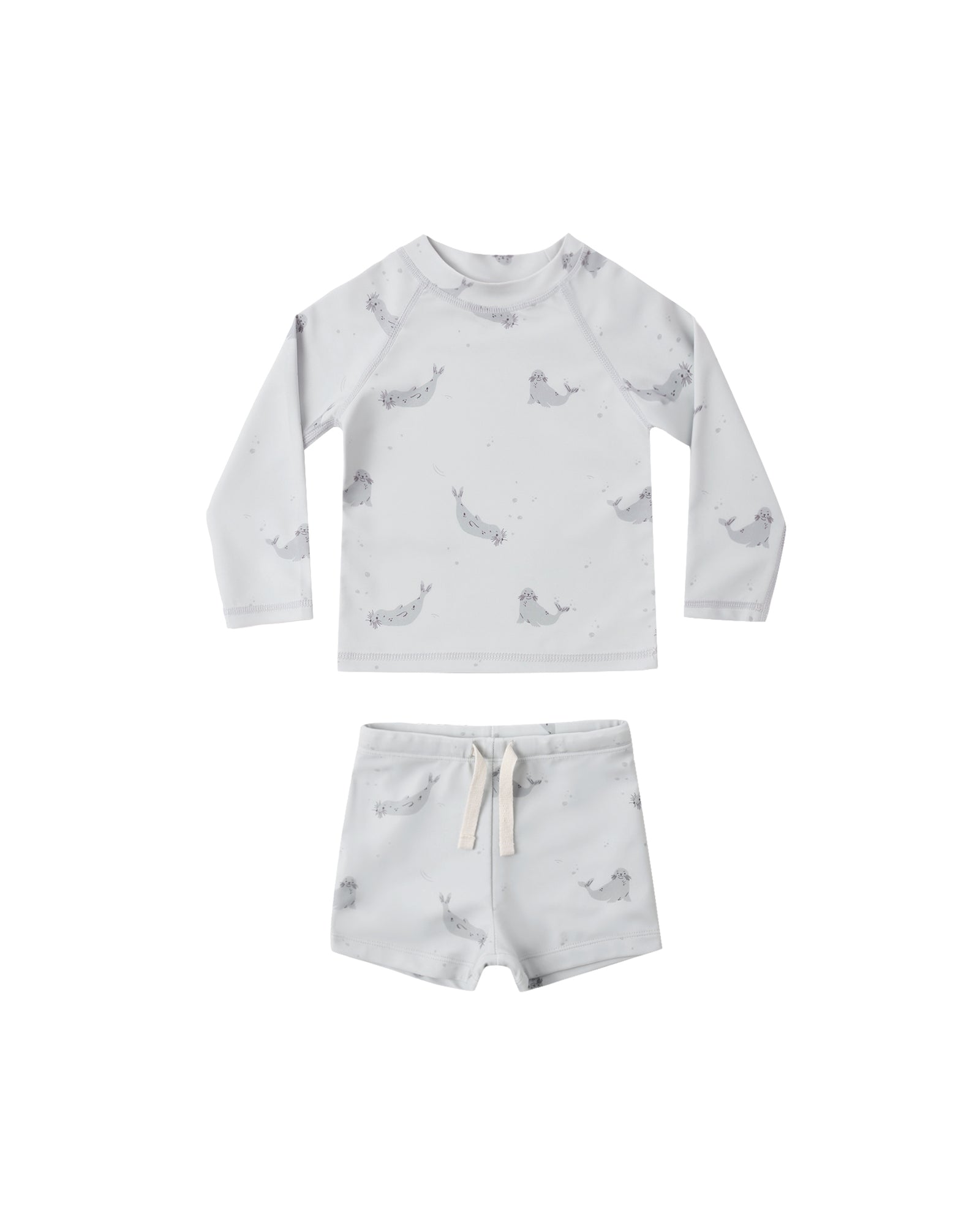 Rylee + Cru Boy Rashguard Set | Seals