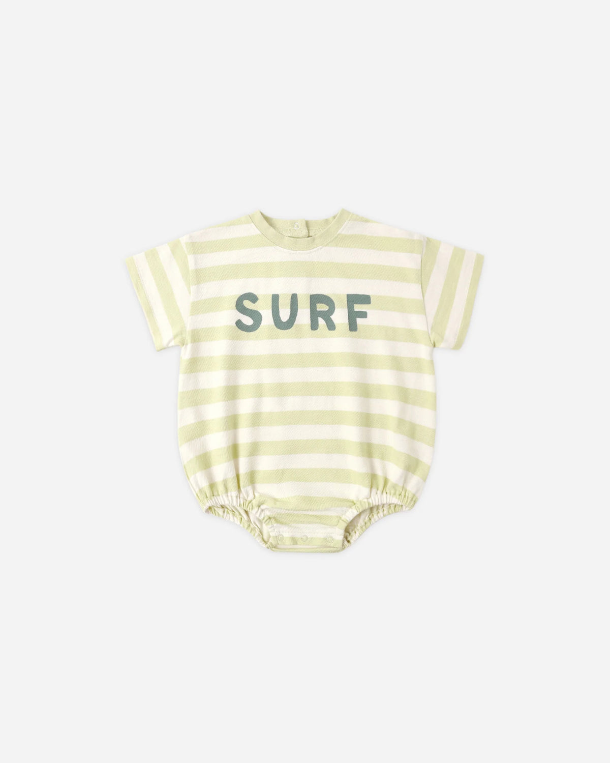 Rylee + Cru Relaxed Bubble Romper | Surf