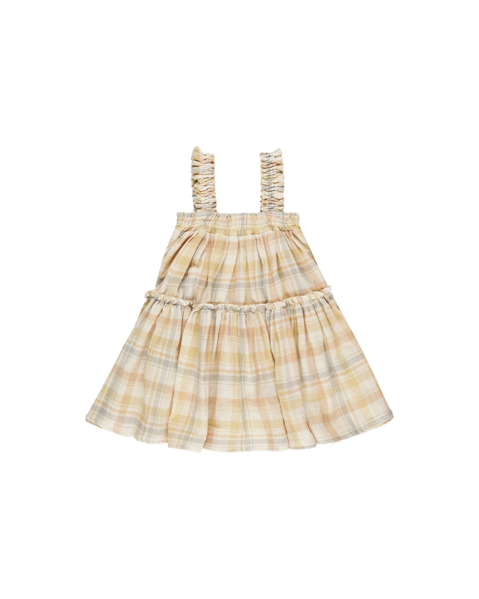 Rylee + Cru Cicily Dress | Pastel Plaid