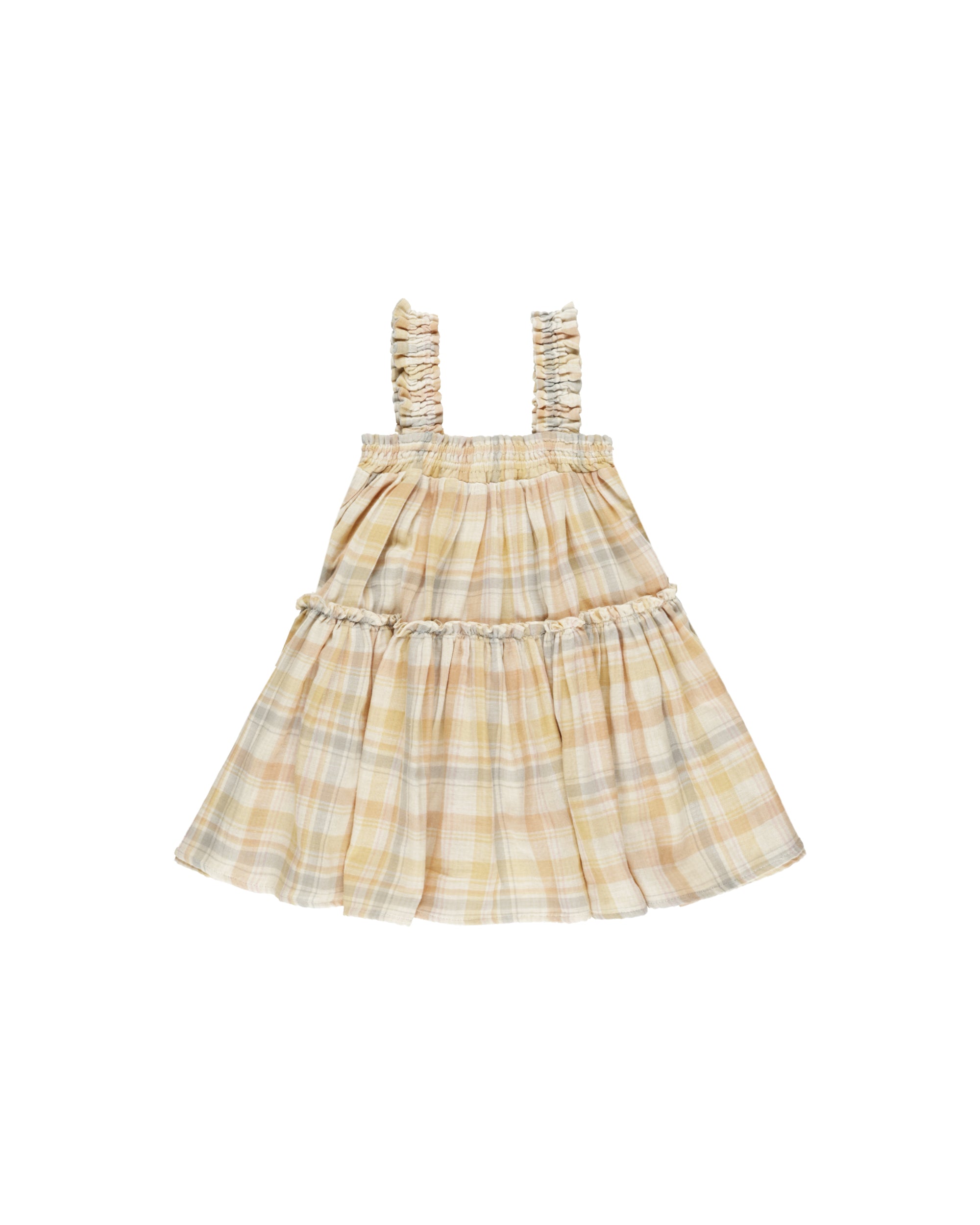 Rylee + Cru Cicily Dress | Pastel Plaid