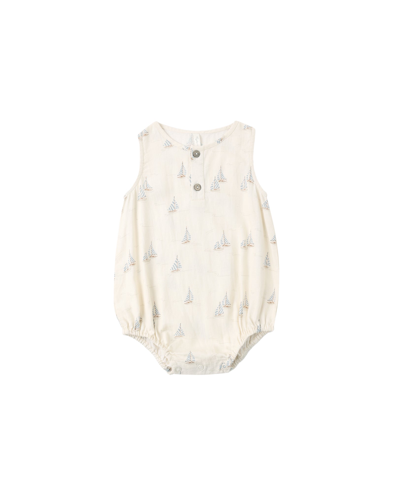 Rylee + Cru Beau Romper | Sail