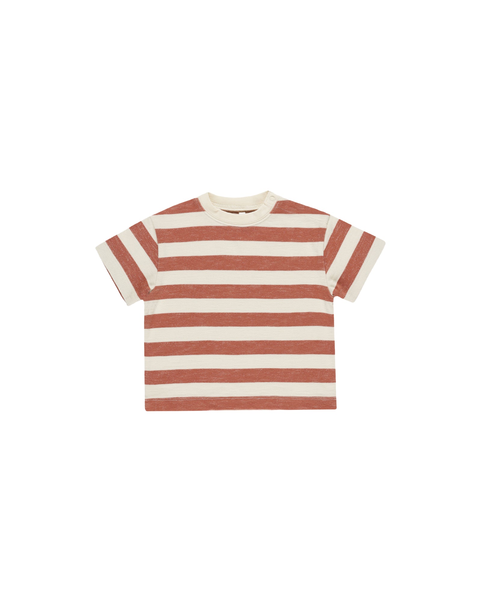 Rylee + Cru Relaxed Tee | Poppy Stripe