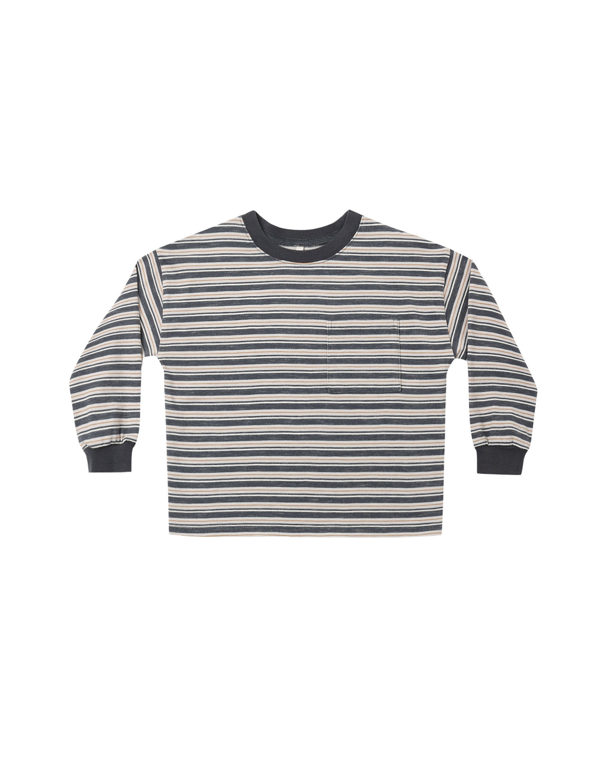 Rylee + Cru Relaxed Long Sleeve Tee | Blue Stripe