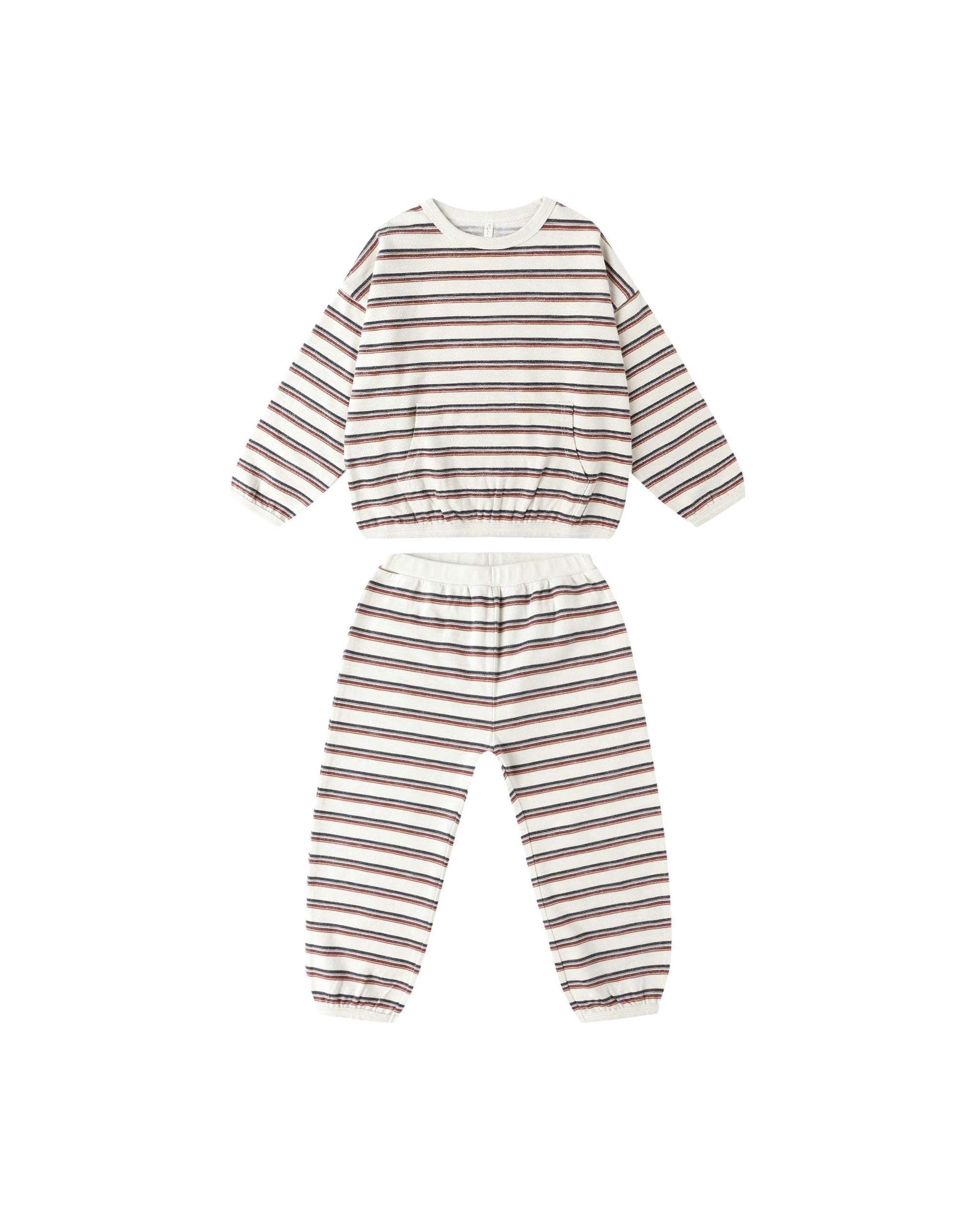 Rylee + Cru Relaxed Set | Vintage Stripe