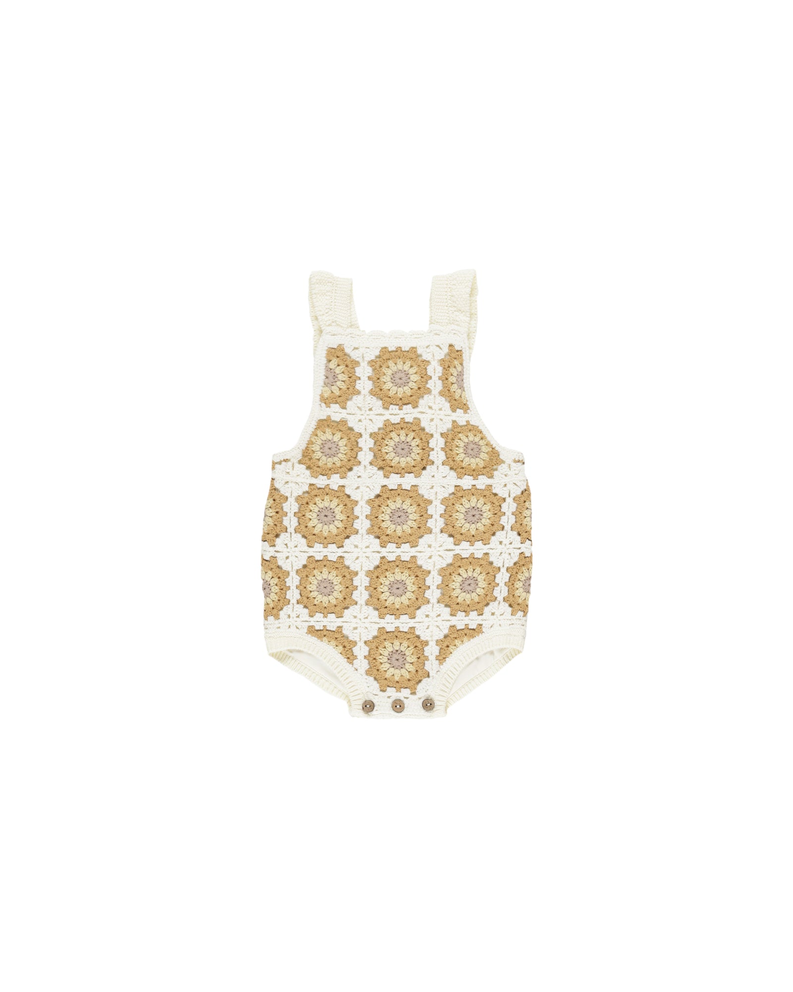 Rylee + Cru Crochet Romper | Marigold Daisy
