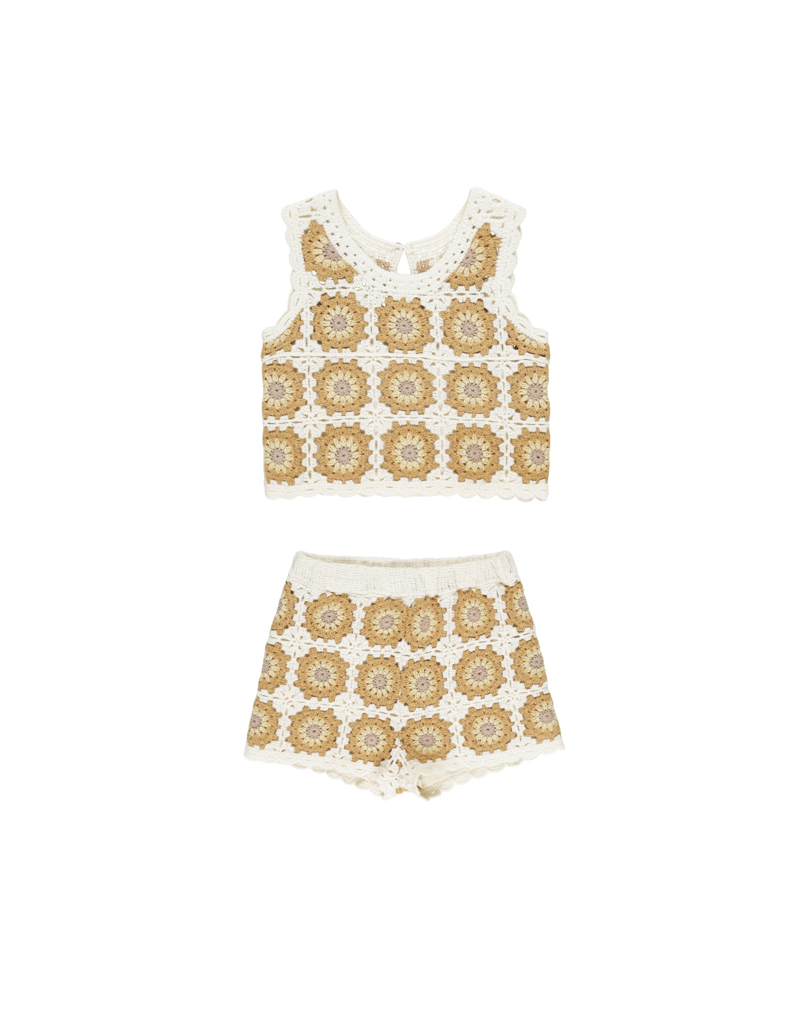 Rylee + Cru Crochet Tank Set | Marigold Daisy