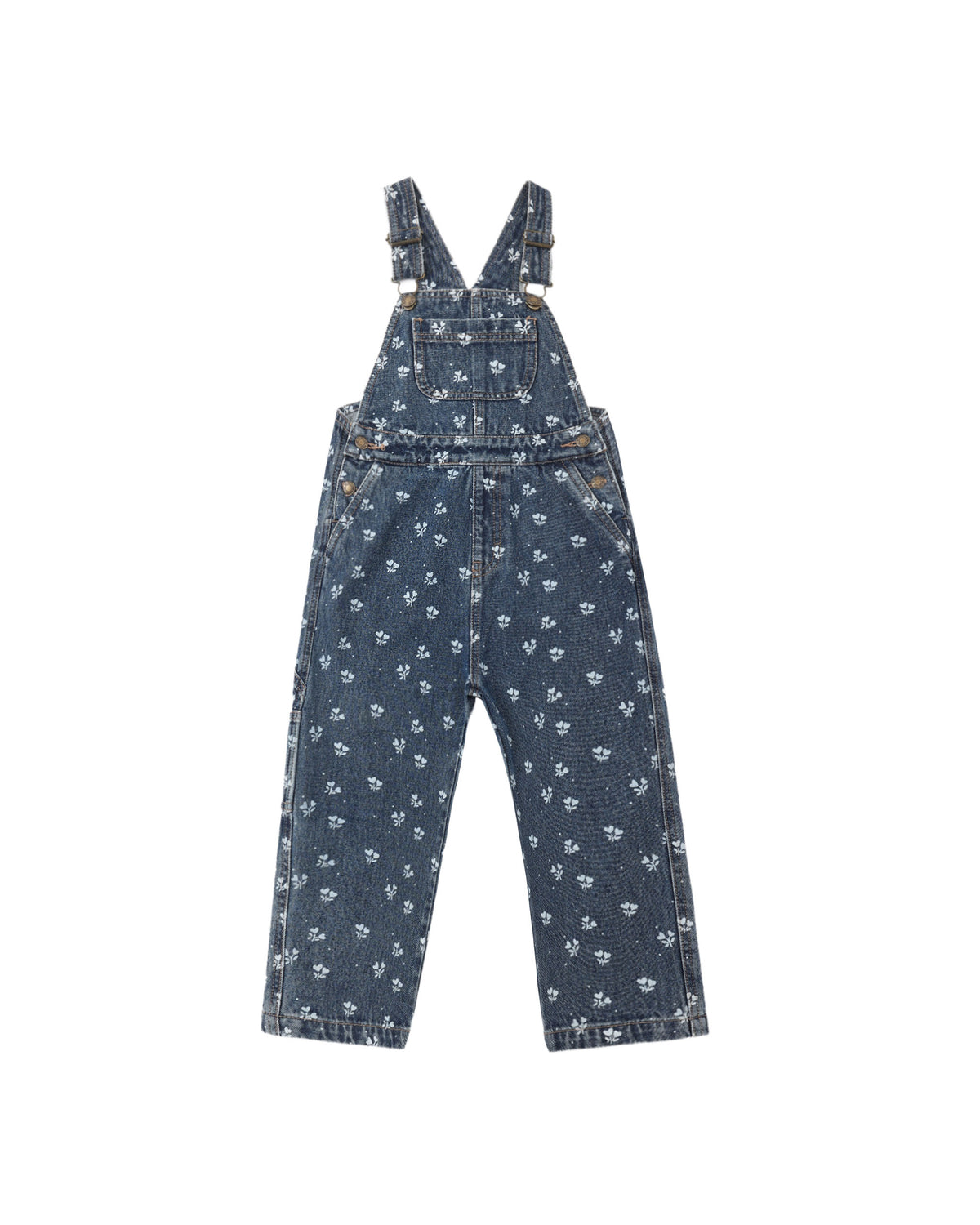 Rylee + Cru Utility Overall | Heart Ditsy