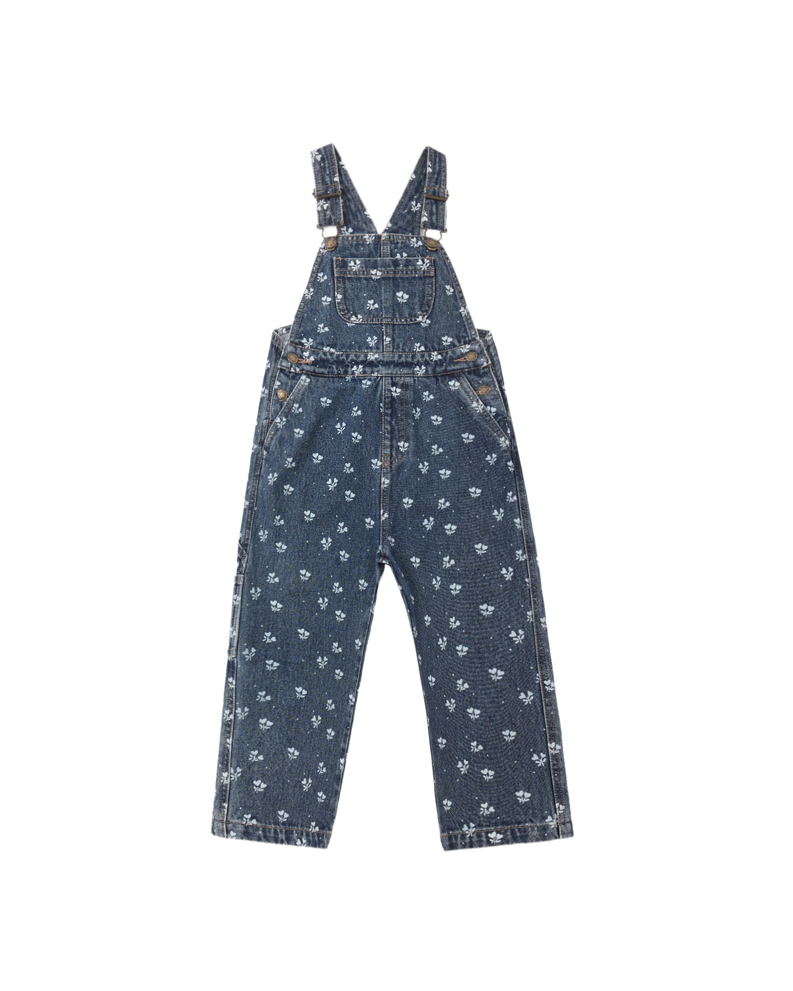 Rylee + Cru Utility Overall | Heart Ditsy