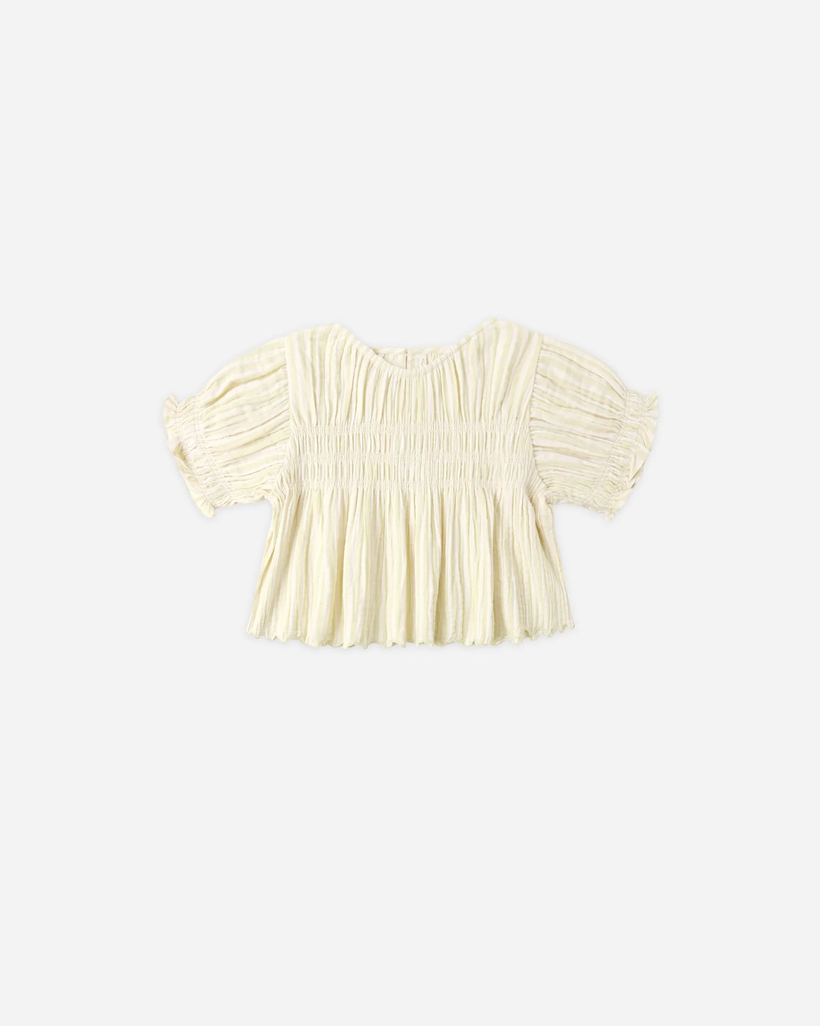 Rylee + Cru Colette Top | Citron Stripe