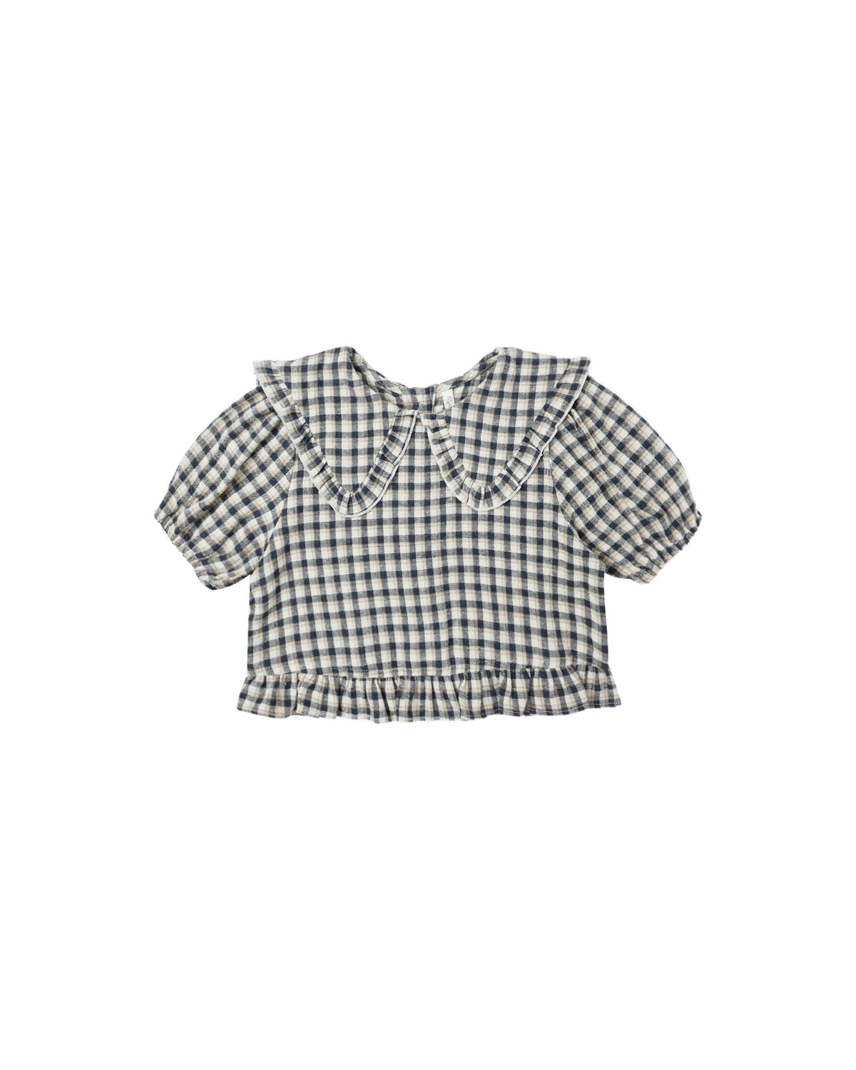 Rylee + Cru Prairie Blouse | Navy Check