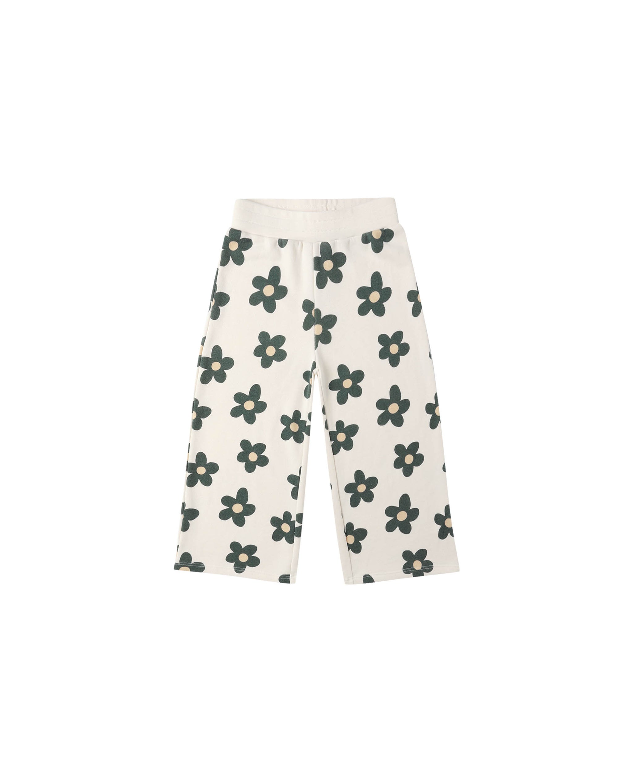 Rylee + Cru Wide Leg Sweatpant | Daisy