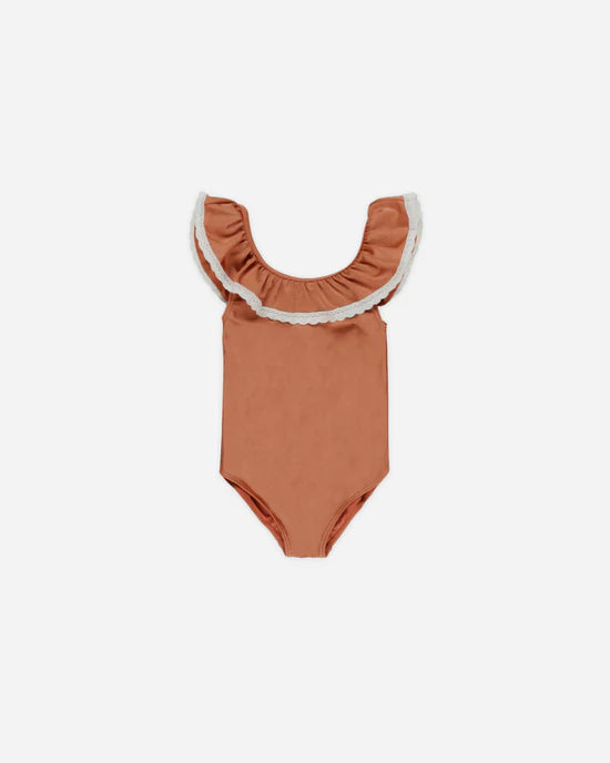 Rylee + Cru Margaret One-Piece | Poppy