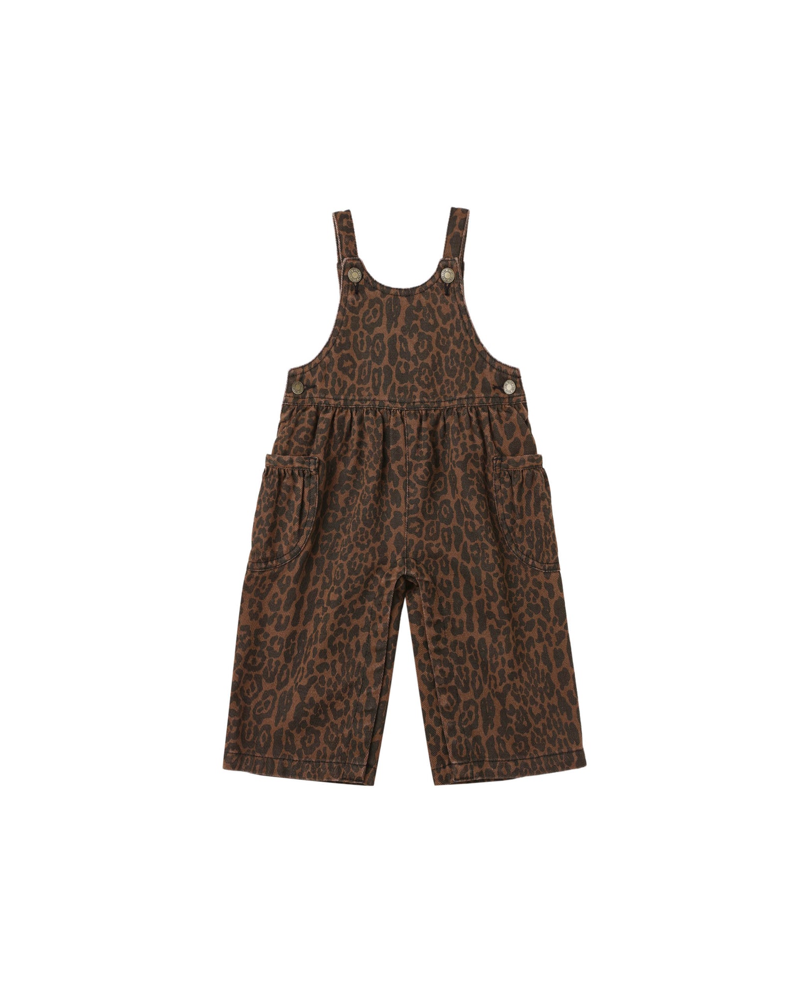 Rylee + Cru Wide Leg Overall | Leopard