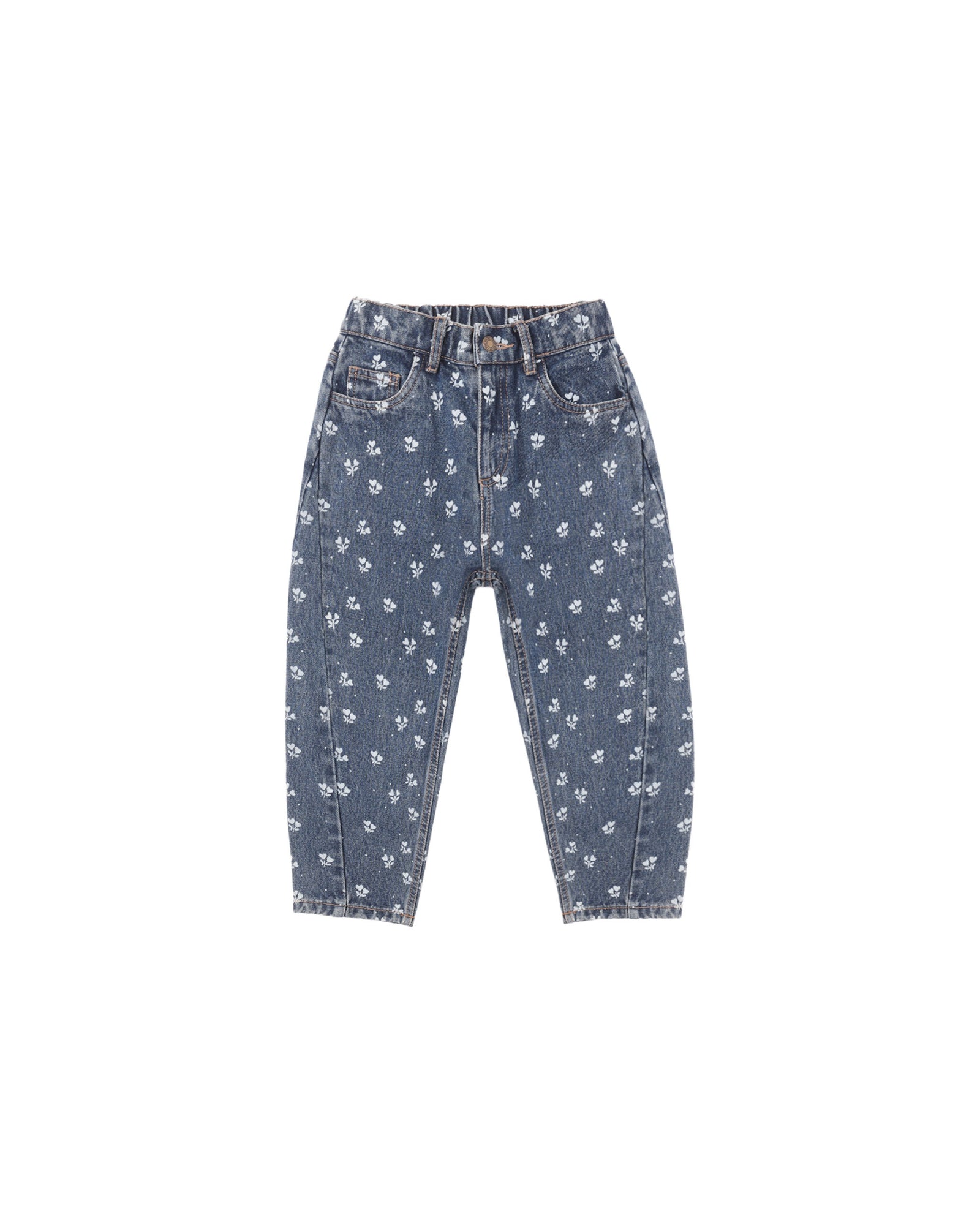 Rylee + Cru Barrel Pant | Heart Ditsy