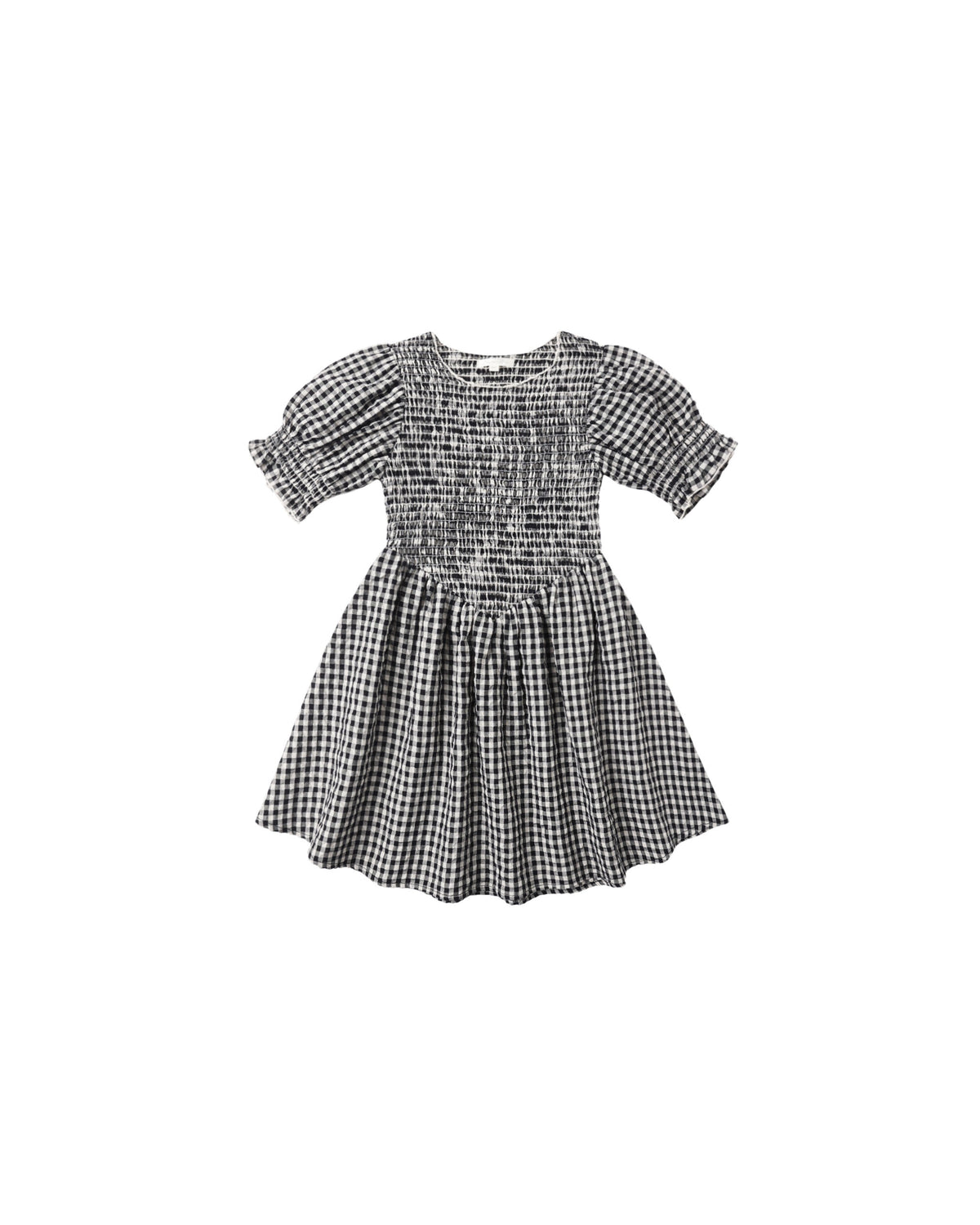 Rylee + Cru Louise Dress | Black Check