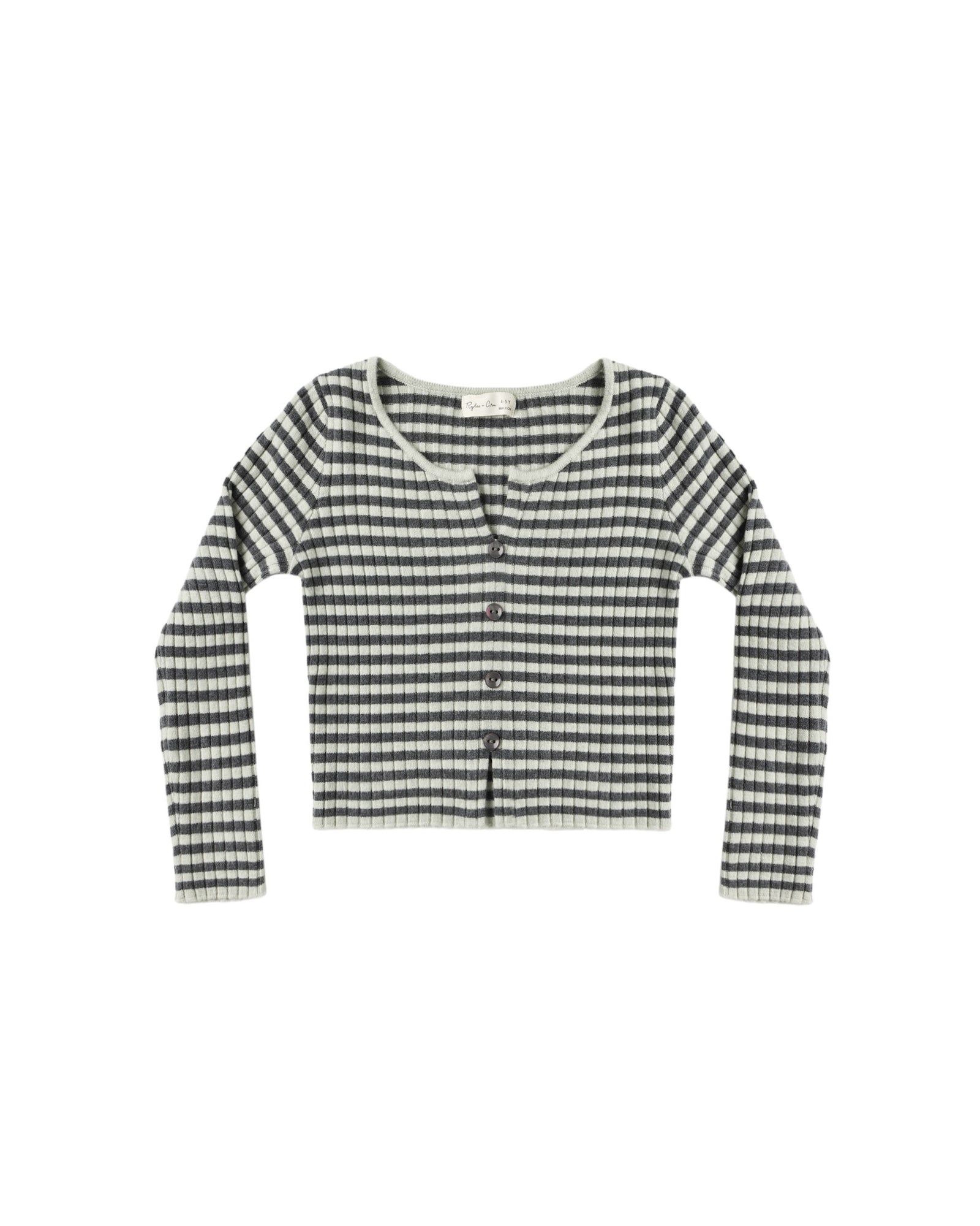 Rylee + Cru Longsleeve Knit Tee | Midnight Stripe