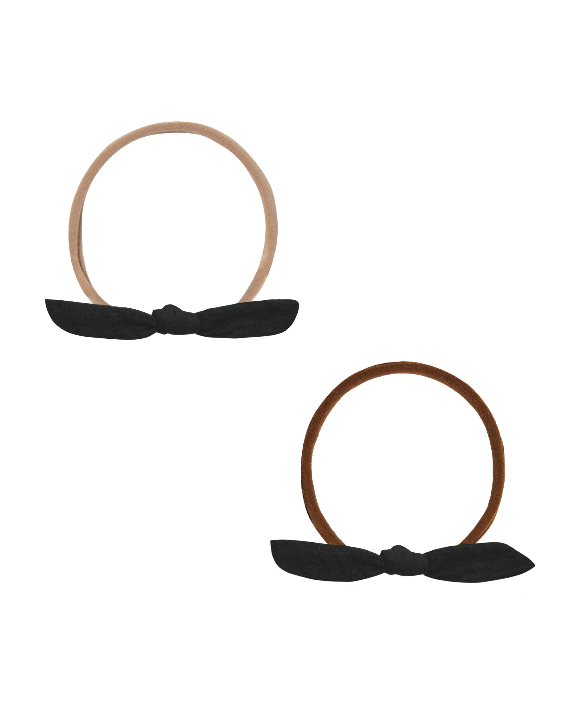 Rylee + Cru Little Knot Headband | Black
