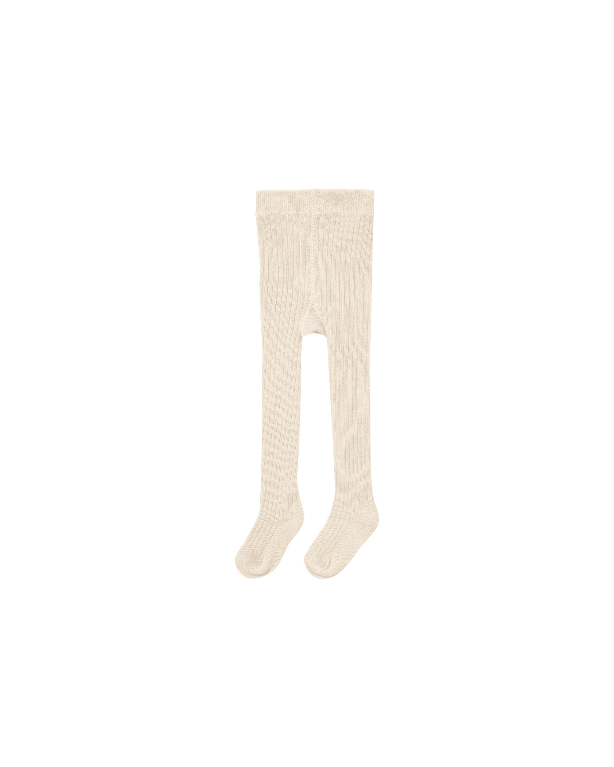 Rylee + Cru Ribbed Tights | Antique