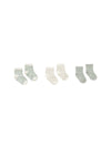 Rylee + Cru Printed Socks 3 Pack | Summer Stripe, Dove Check, Polka Dot