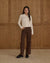 Rylee + Cru Baggy Wide Leg Denim | Leopard