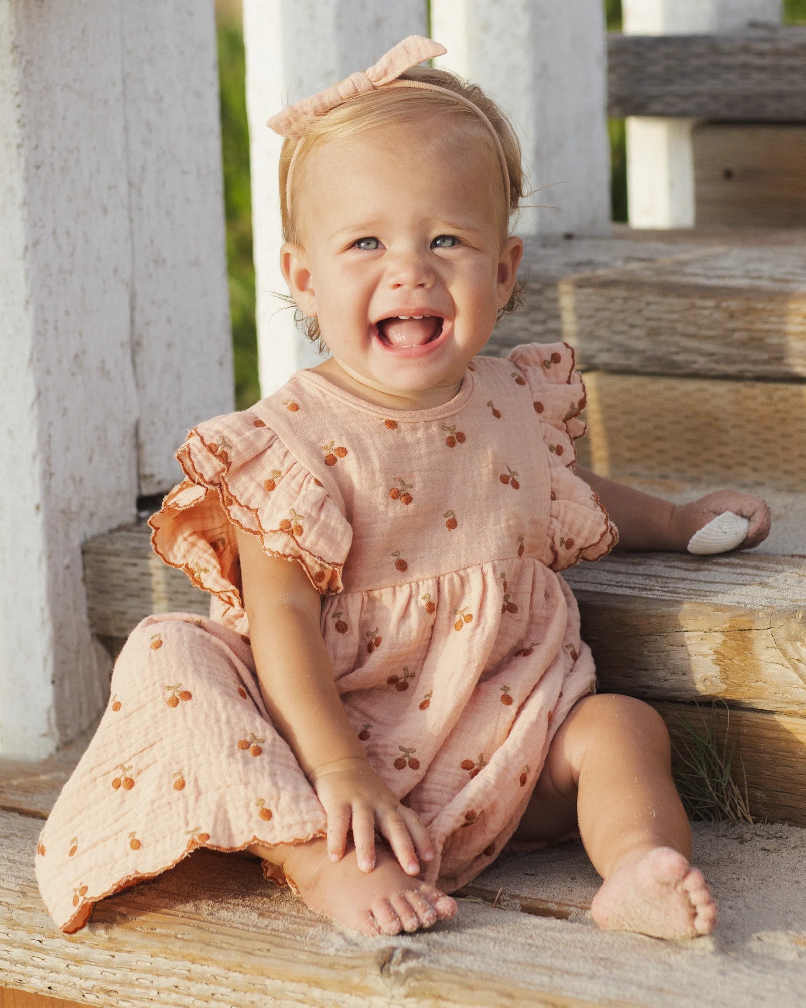 Rylee + Cru  Little Knot Headband | Melon
