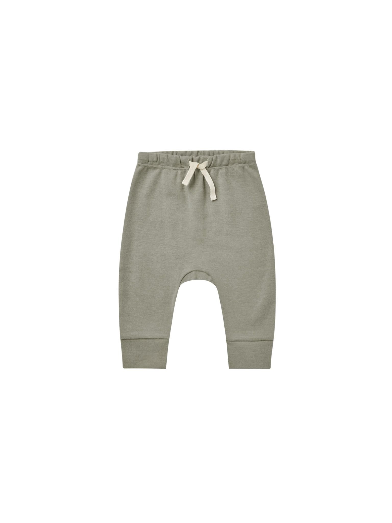 Quincy Mae Drawstring Pant | Basil